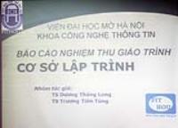 Giảng viên bộ môn Hệ thống - Khoa CNTT nghiệm thu hai giáo trình "Cơ sở lập trình" và "Kĩ thuật lập trình hướng đối tượng"