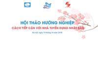 Thông báo v/v tổ chức Hội thảo hướng nghiệp: "Cách tiếp cận nhà tuyển dụng Nhật Bản"